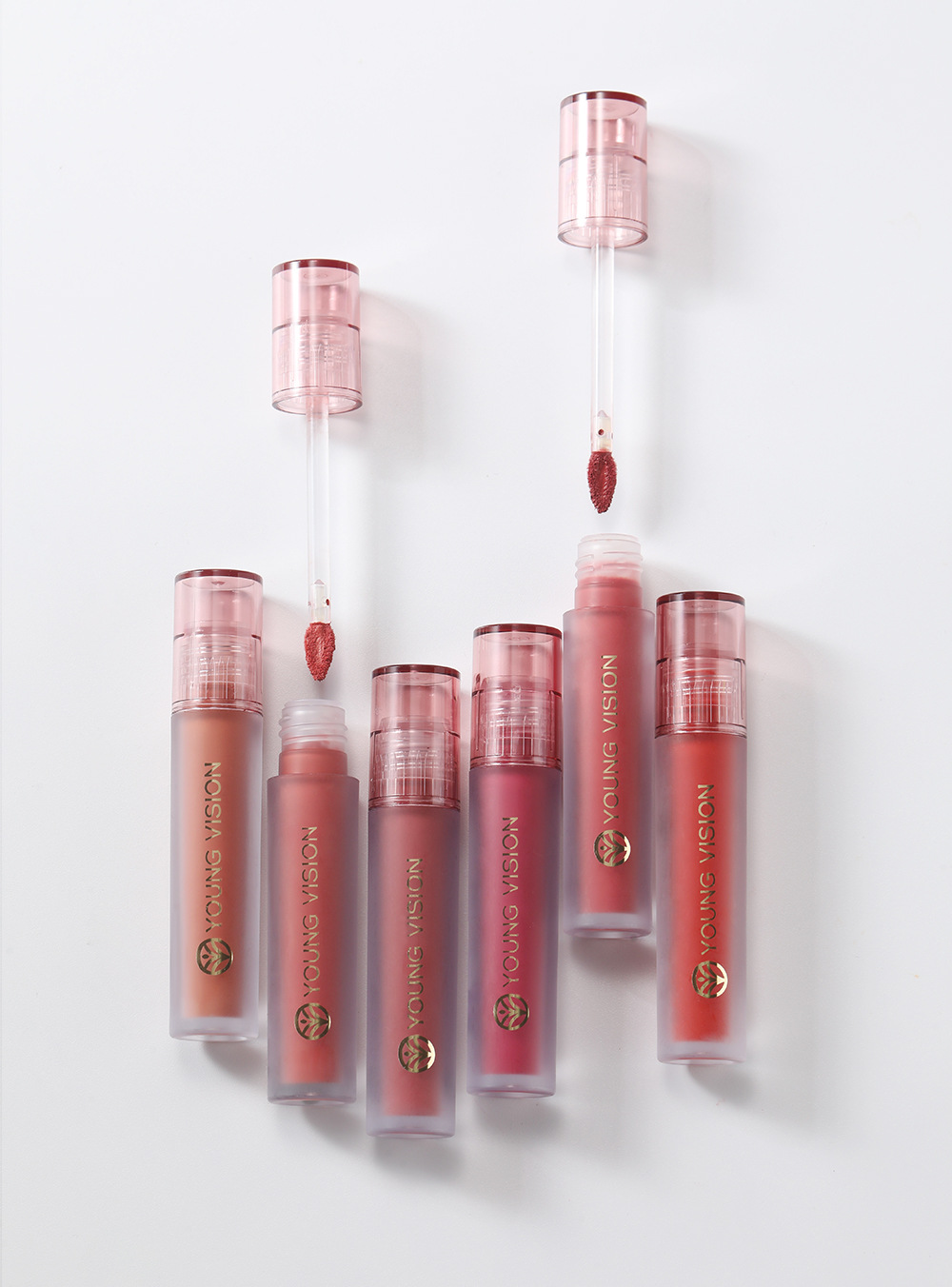 YOUNG VISION Matte lip gloss, velvet, non-stick, 6 colors available, liquid lipstick lip gloss undefined
