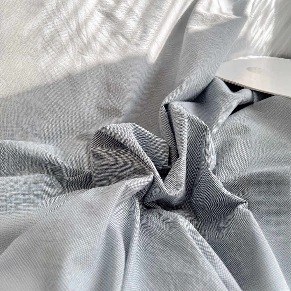 Algodón lavado de algodón Juego de cuatro piezas Algodón puro 2024 Nuevo otoño e invierno Sábana simple Funda de edredón Juego de cama de tres piezas 4