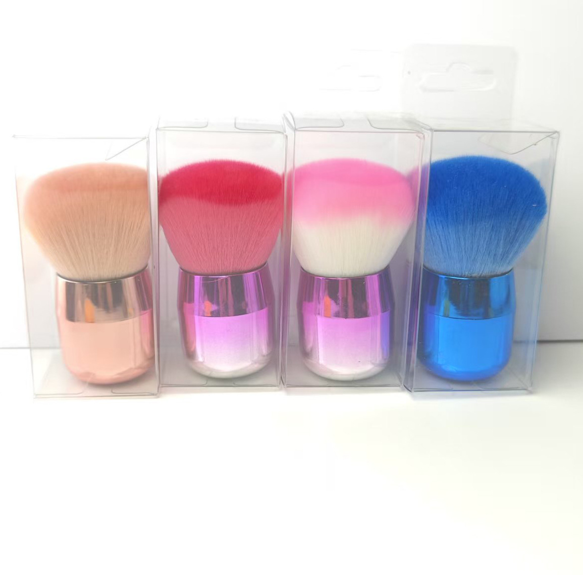 Pintura de cabeza de hongos, cepillo de maquillaje, herramientas de maquillaje, cepillo de base de blush, cepillo de maquillaje, cepillo de blush