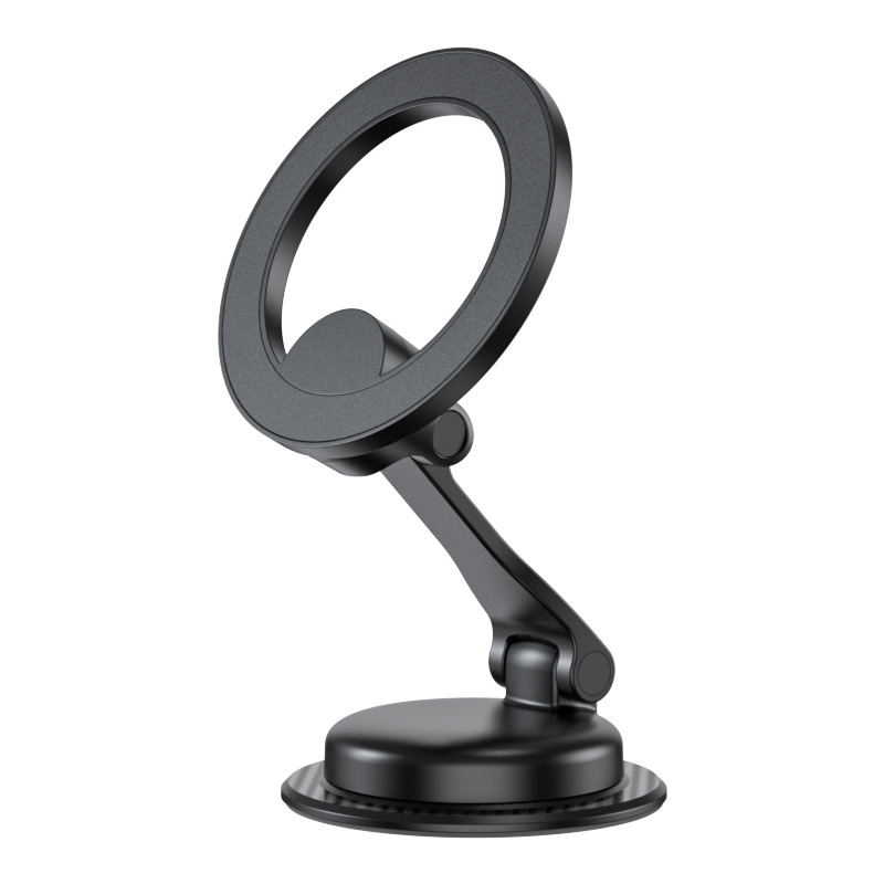 Magsafe soporte para teléfono móvil para automóvil panel de instrumentos para automóvil navegación giratoria de 360 grados soporte para teléfono móvil magnético plegable