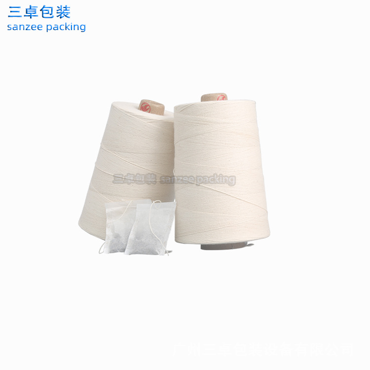 袋泡茶专用棉线   一次性茶包袋标签棉线   4股纯的棉袋泡茶吊线