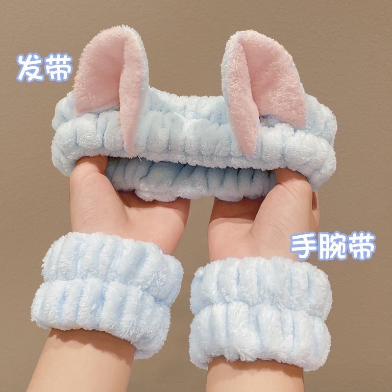 Lavado DE CARA correa de muñeca impermeable artefacto absorbente manga a prueba de humedad muñeca toalla manga pulsera a prueba de agua a prueba de salpicaduras