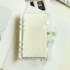 A6 dual buckle-white (including 45 internal cores)