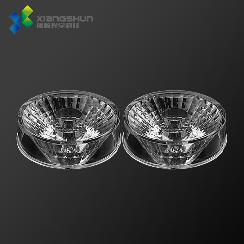 大功率LED聚光灯罩反射透镜斗胆灯透镜 轨道灯筒灯射灯透镜定制款