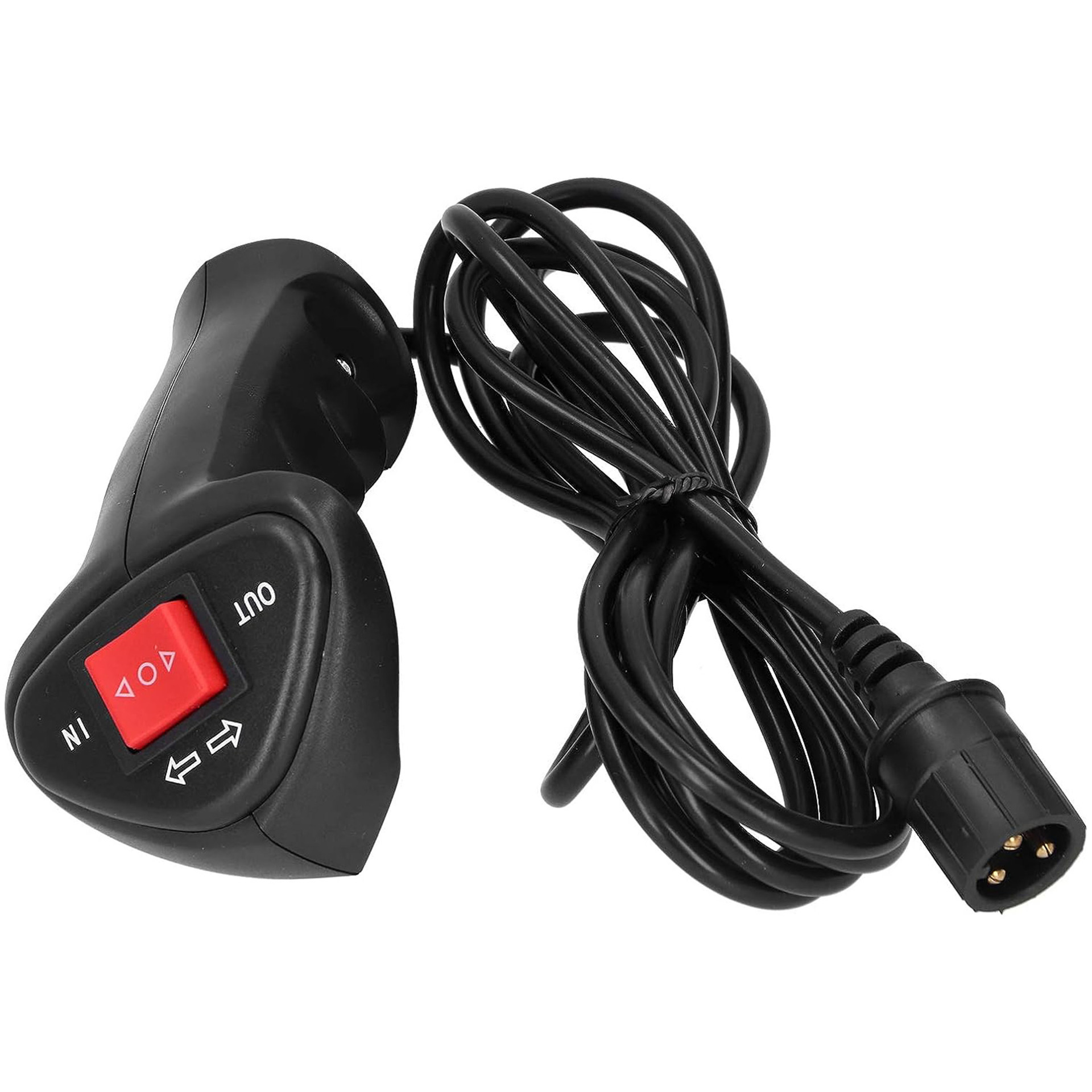 自锁铰盘有线手柄越野自救小吊机开关配件车载12v带线遥控绞盘E18