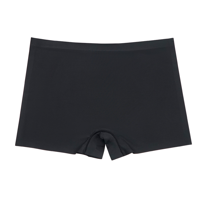 Pantalones de seguridad europeas y estadounidenses de una pieza de mujer sin bordes doblados leggings de cintura mediana anti-caída sin marcas de hielo de damas