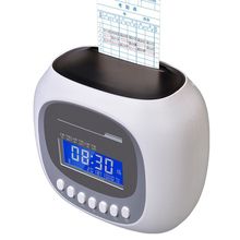 格志M880考勤机纸卡式打卡机打卡钟员工上下班智能签到考勤机机器