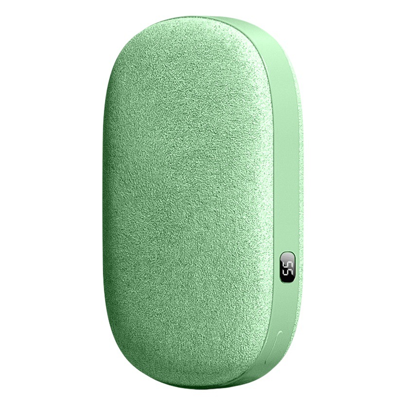 Nuevo calentador de mano banco de energía de felpa dos en uno bebé cálido 2022 bolso cálido de grafeno tipo de entrega de una pieza