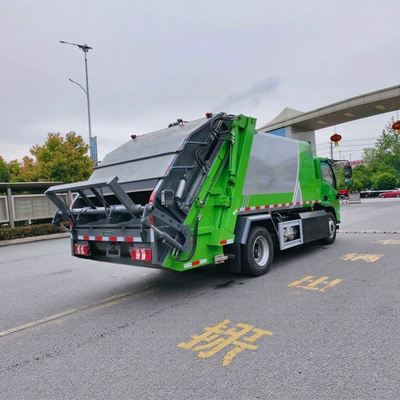 unloading for waste collection and transportation – Elektrik zibil maşınları