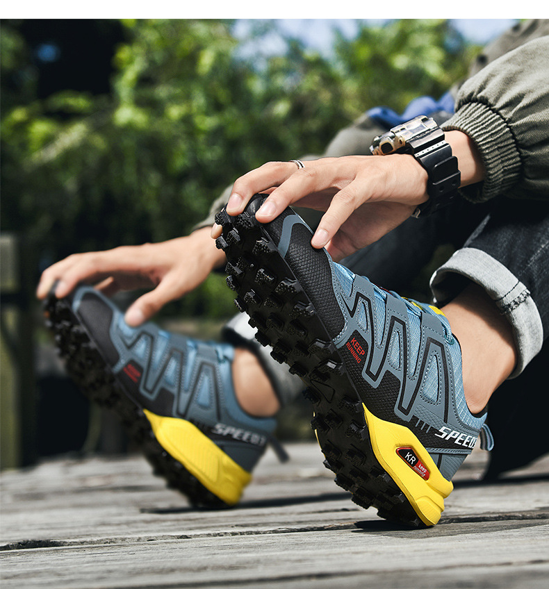 Scarpe sportive casual da uomo e invernali da uomo, da viaggio, traspiranti, Solomon, per escursioni all'aria aperta, king size_voghion.com