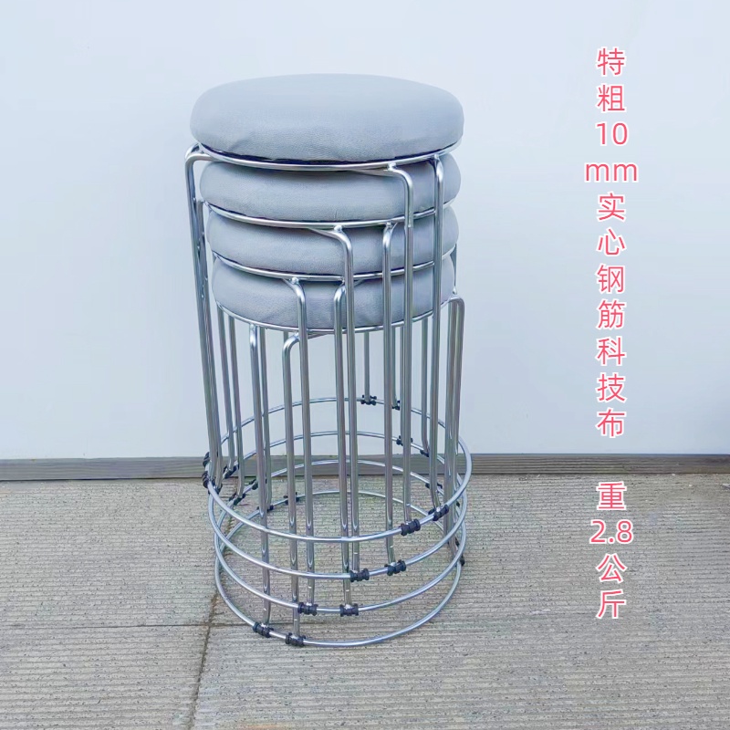 매우 두꺼운 10mm 6열 강철 회색 기술 천