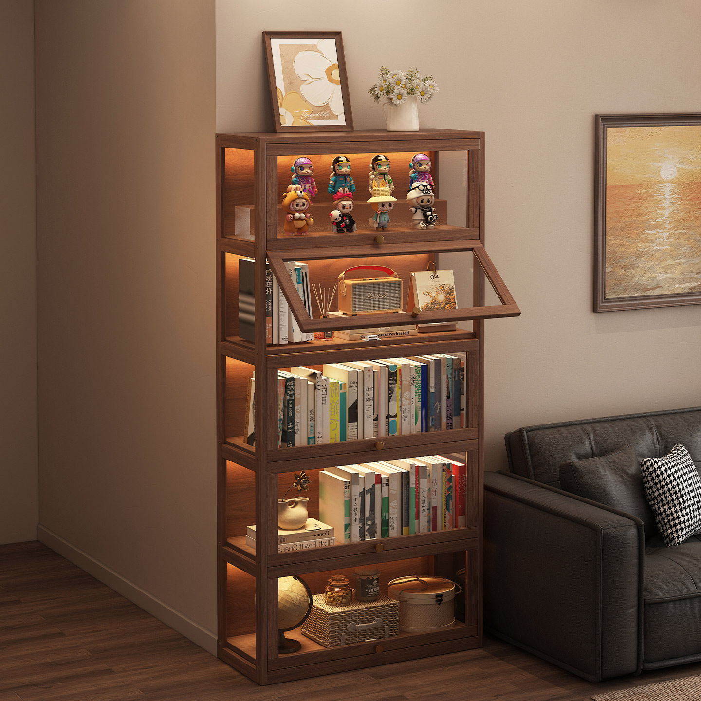 Dust-Proof Household Shelf Rack