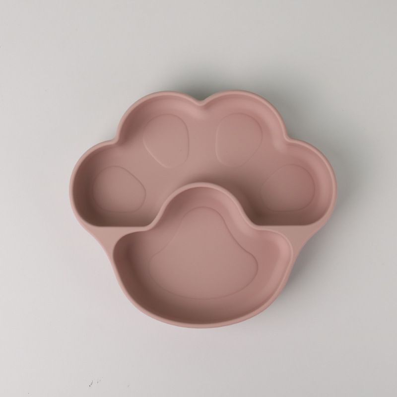 Dark pink dinner plate