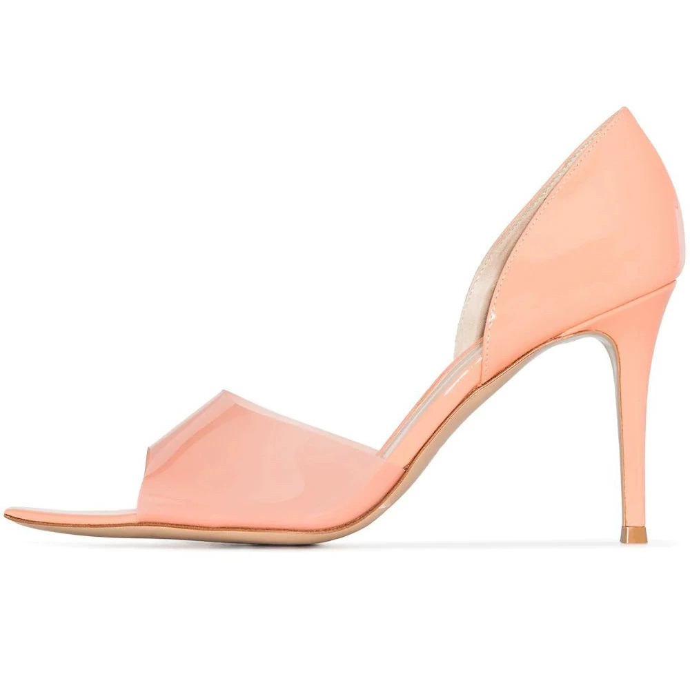 Кросс-бордер Европейская станция женская fashion одиночные туфли с двойником носа из ПВХ патентной кожи ультра-высокие каблуки женские туфли иностранная торговля быстрая продажа