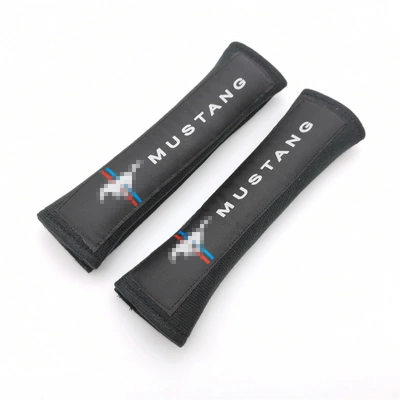 Seat belt shoulder pad, pad soft cotton thick - mustang