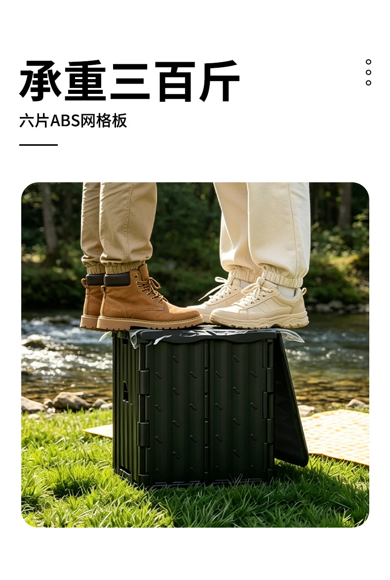 Camping Car Folding Toilet Portable Outdoor Mobile Temporary Emergency Toilet Adult Self-Driving Equipment Toilet