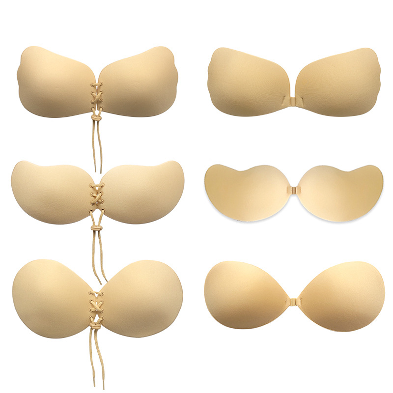 크로스 보더 랄라 여신 수집 가슴 패치 보이지 않는 망고 컵 브래지어 끈이없는 라운드 컵 속옷 날개 실리콘 유방 패치