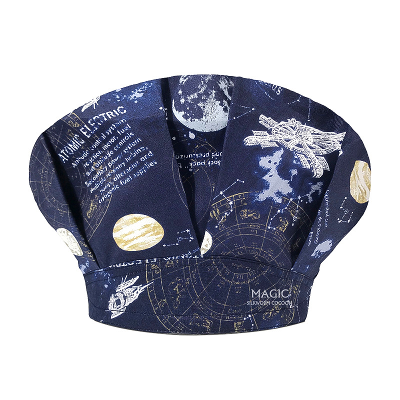 Un gran número de en stock de gama alta de algodón impreso tapa de cirugía oral dental hembra doctor enfermera Pelo Largo cerrado dedo del pie gorra mullida