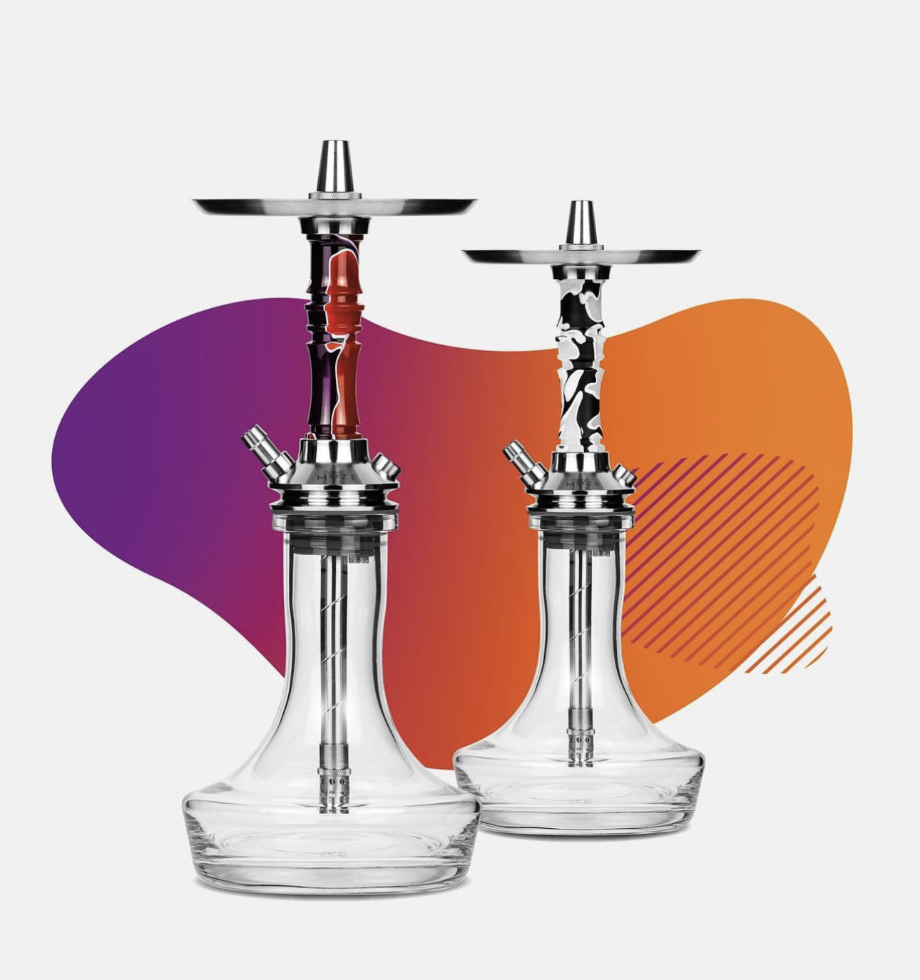 德国正品 正版 moze breeze pro hookah 可控出烟 高端精密水烟壶