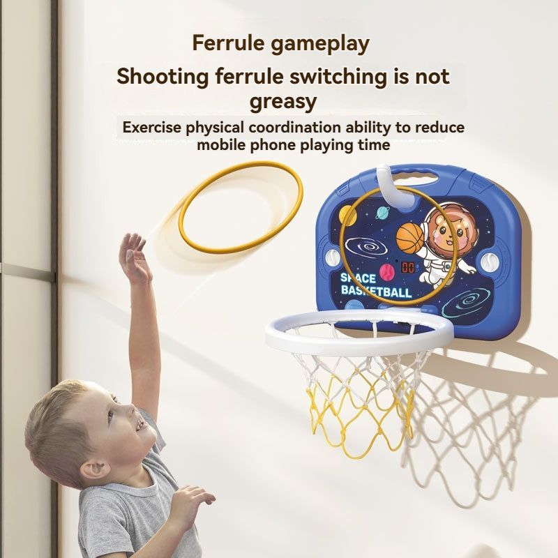 Amazon Hot sale juegos de baloncesto para niños juegos de baloncesto de puntuación de béisbol tablero de baloncesto + juguetes de tiro de lanzamiento