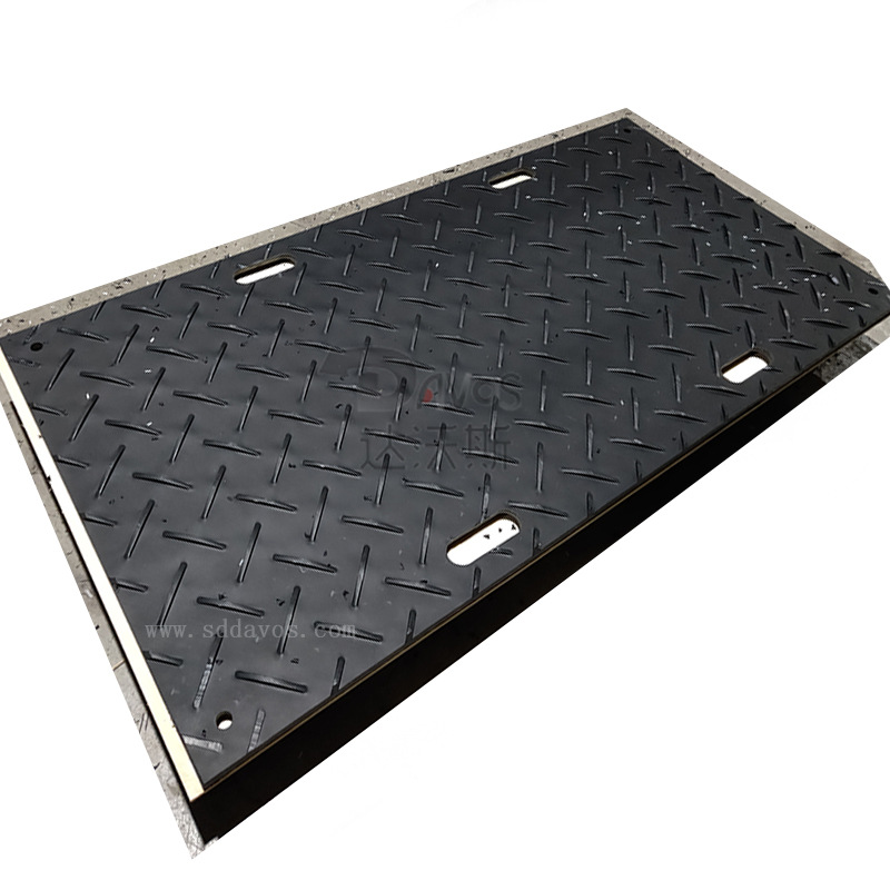 重型车辆防滑铺路板聚乙烯防滑铺路板工地租赁铺路板厂家现货