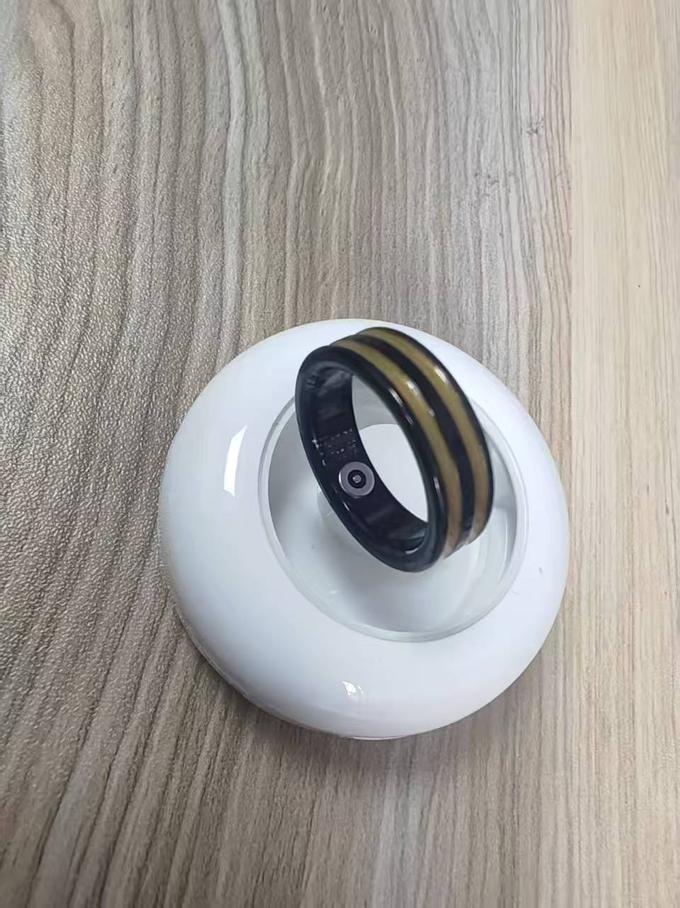 Nuevo anillo inteligente transfronterizo frecuencia cardíaca oxígeno cepillo de sueño video monitoreo de salud tecnología negra pulsera inteligente Bluetooth