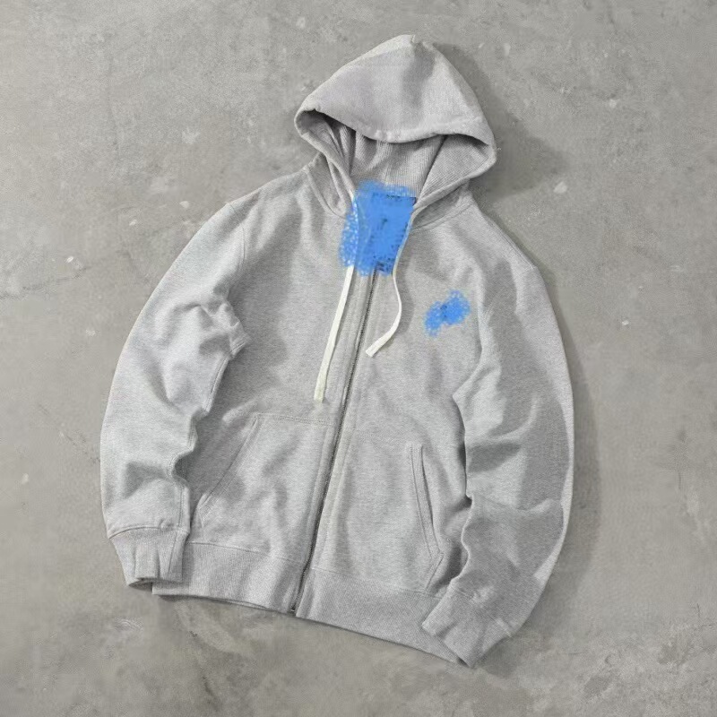 Cross-Border Export High-Quality Ralph Lauren Rl Pony Embroidered Hooded Sweatshirt Zipper Cardigan Jacket Men's and Women's Hoodies