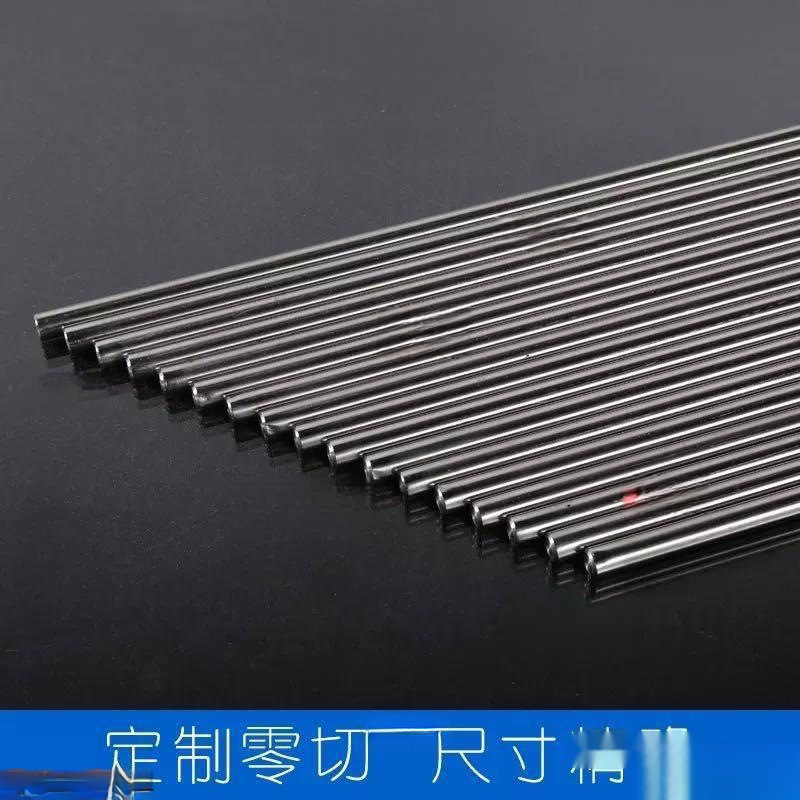 Tubo redondo de acero inoxidable 304 barra redonda de acero redonda barra sólida brillante eje óptico barra recta barra de acero procesamiento de corte cero