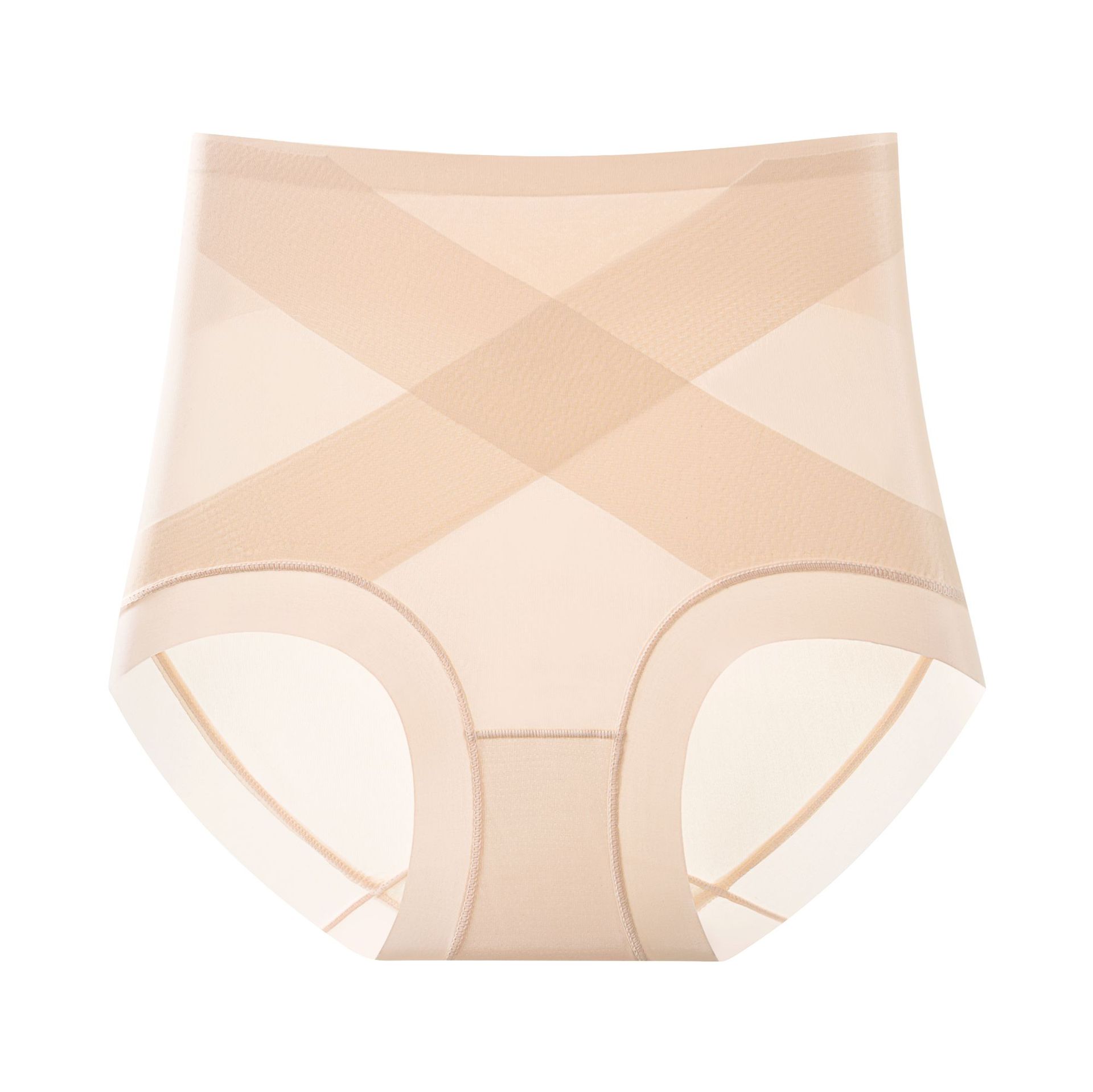 Los pantalones para el abdomen fortalecen el efecto, la barriga, la cintura alta, los pantalones para levantar la cadera de seda de hielo, los pantalones delgados, sin rizos y sin costuras que moldean el cuerpo, ropa interior de verano