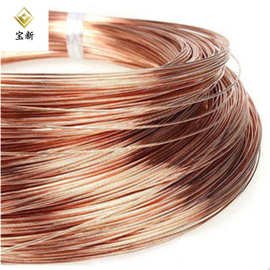 t2紫铜线 c1100铜丝 镀锡 镀铬 调直铜线3mm黄铜线高导耐腐蚀