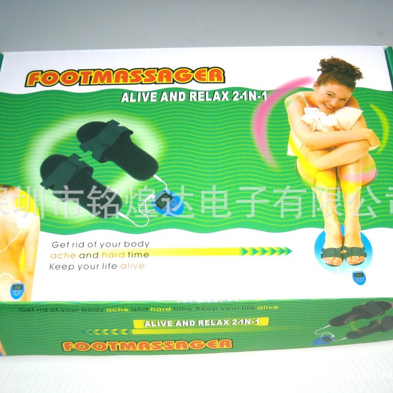 Foot Easy Massage Slippers Acupoint Meridian Physiotherapy Acupuncture Foot Soles Foot Magnetic Massage Slippers