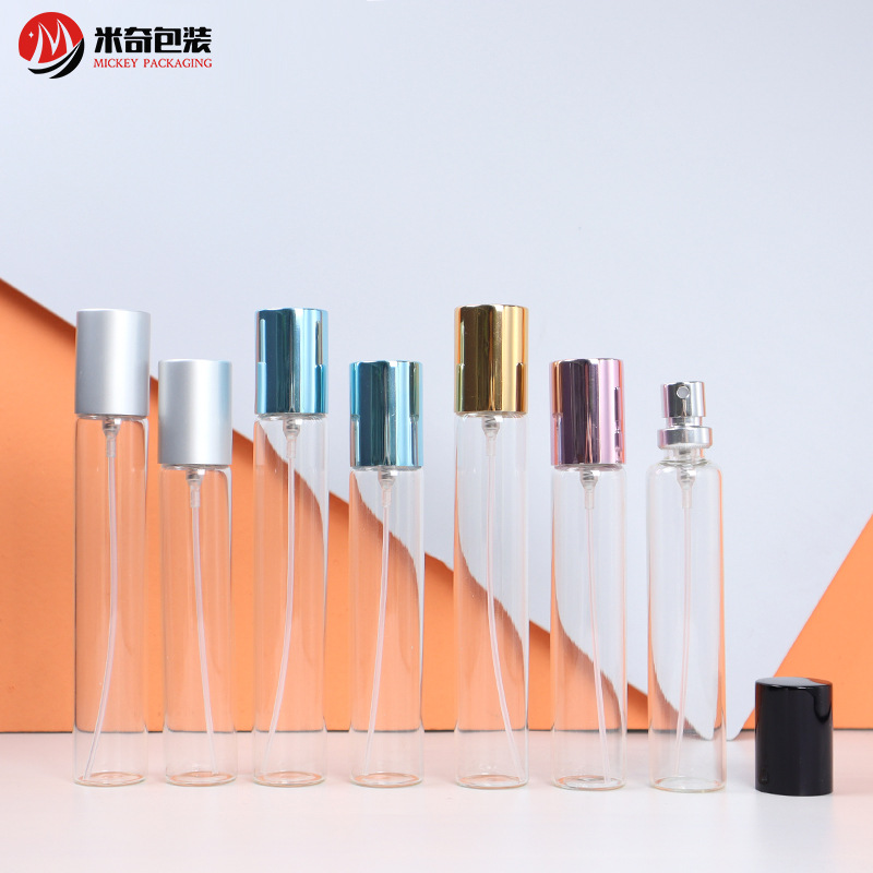 30ml 35ml 拉管香水瓶 原液精华卡口瓶 电化铝彩色铝罩