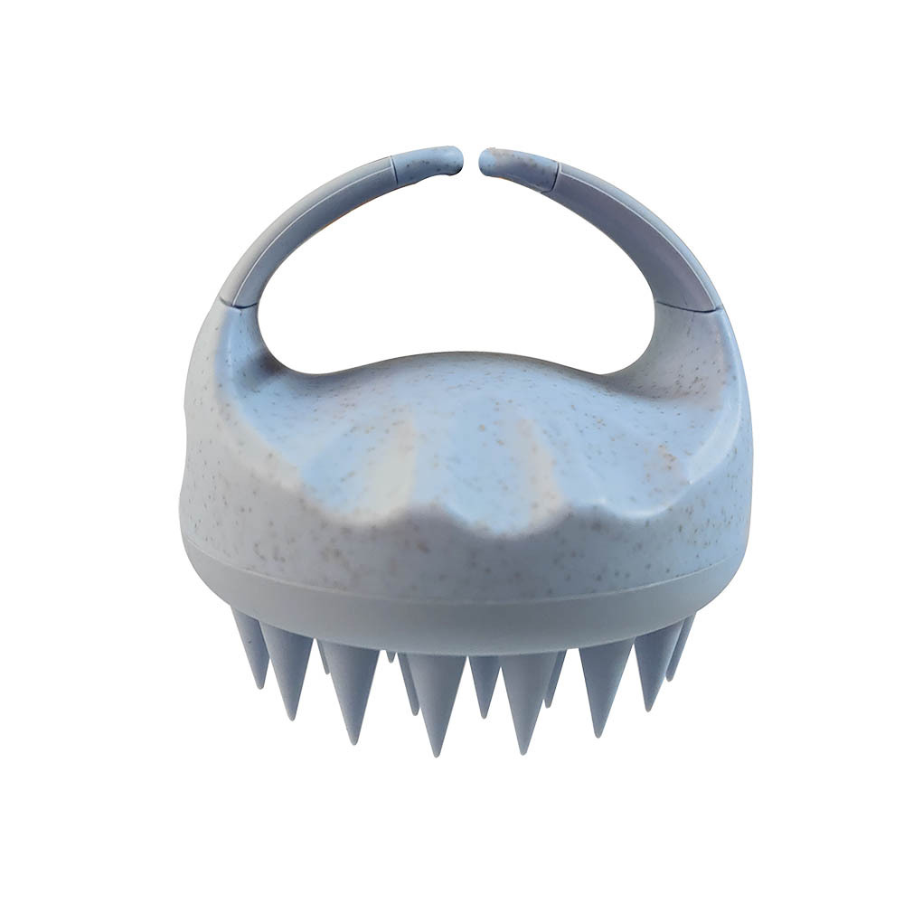 대형 라운드 밀 짚 * 라이트 블루