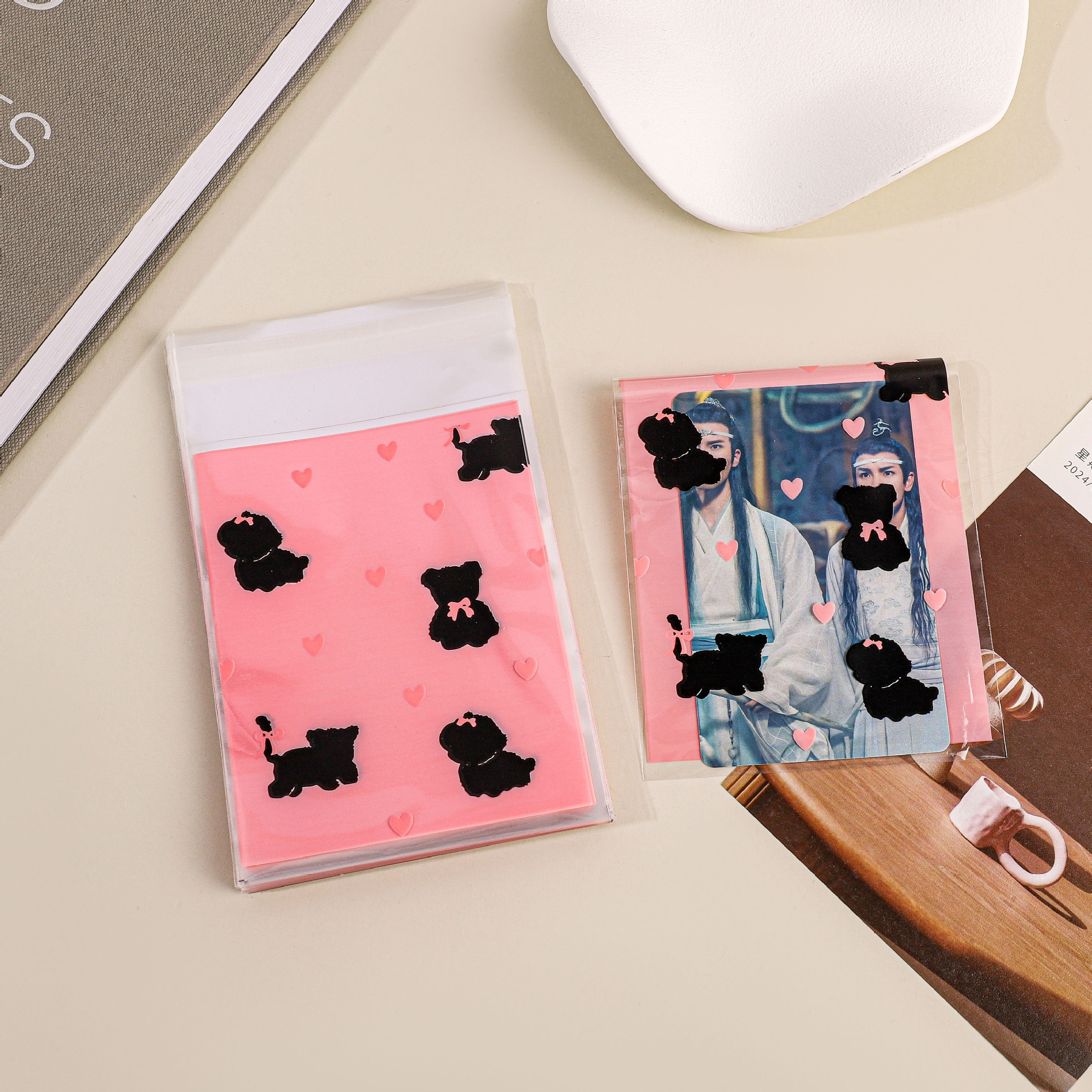 귀여운 강아지 [50팩] 8*10+3