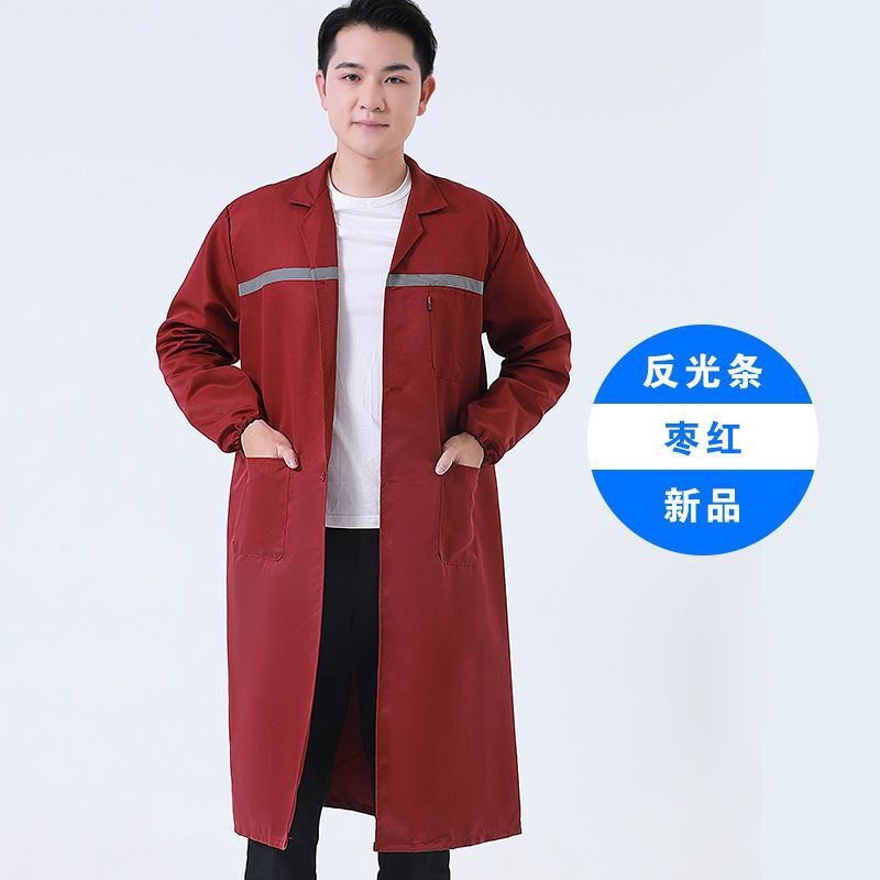 作業服コート、耐摩耗性、防汚性、男性用と女性用のロングブルーコート、倉庫管理、飼育、運搬、労働保護作業用防塵カバー|undefined