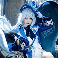 Косплей одежда Fukalos Fontaine Water God Funina косплей костюм 2D женская одежда полный набор одежды C