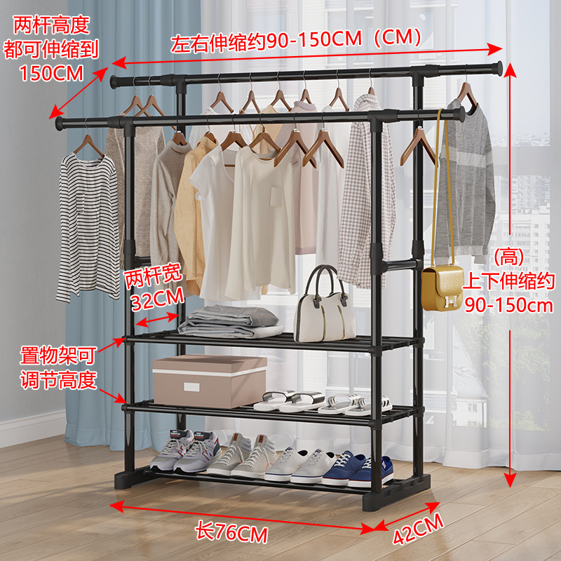 3L 더블 폴 개폐식