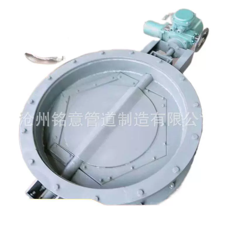 Электрическая круглая воздушная дверь Mingyi DN500, круглая электрическая воздушная дверь с обратным фланцем