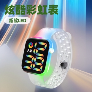 New Y1 luminous LED electronic watch cool luminous digital sports students children LED electronic watch wholesale