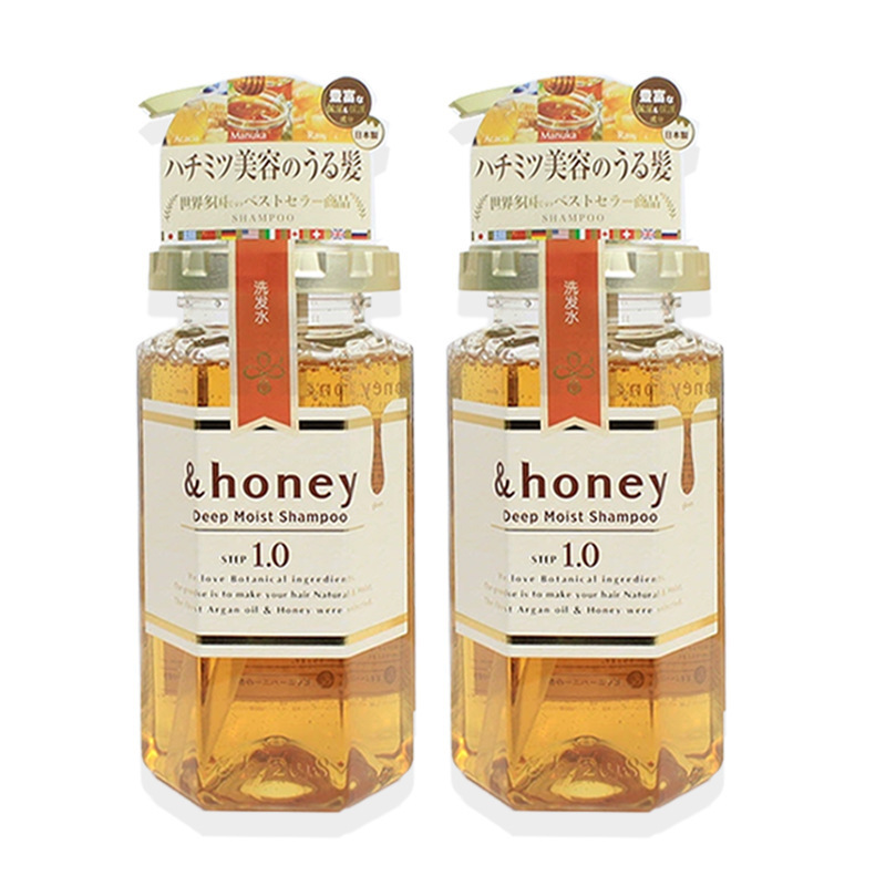 日本进口Honey安蒂花子洗发水护发素沐浴露蜂蜜樱花洗护套装440ml|undefined