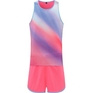 Hengleda 2025 Track and Field Clothing Men's and Women's Suits Student Sports Training Marathon Running Fitness Sports Team Uniforms