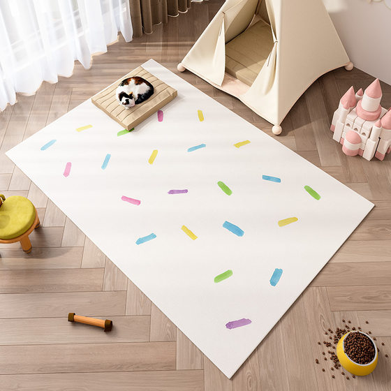 Pet floor mat waterproof urine-proof disposable PVC mat kennel wear-resistant erasable floor mat for cats summer carpet
