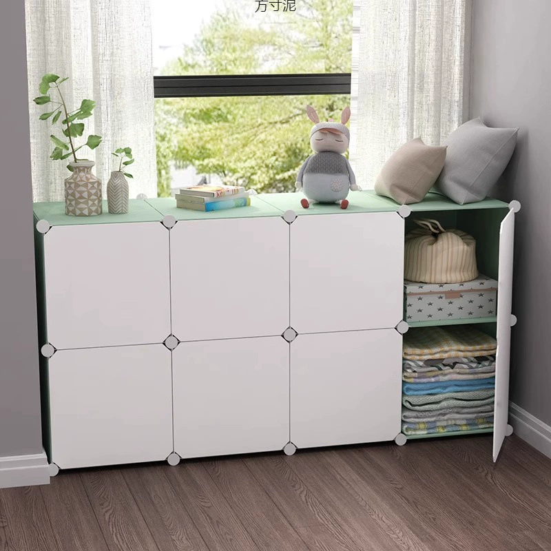 Шкаф с эркером, шкаф на подоконнике, шкаф для балкона, шкаф для хранения свитеров, простое современное хранилище, напольный шкаф с татами свободной комбинации