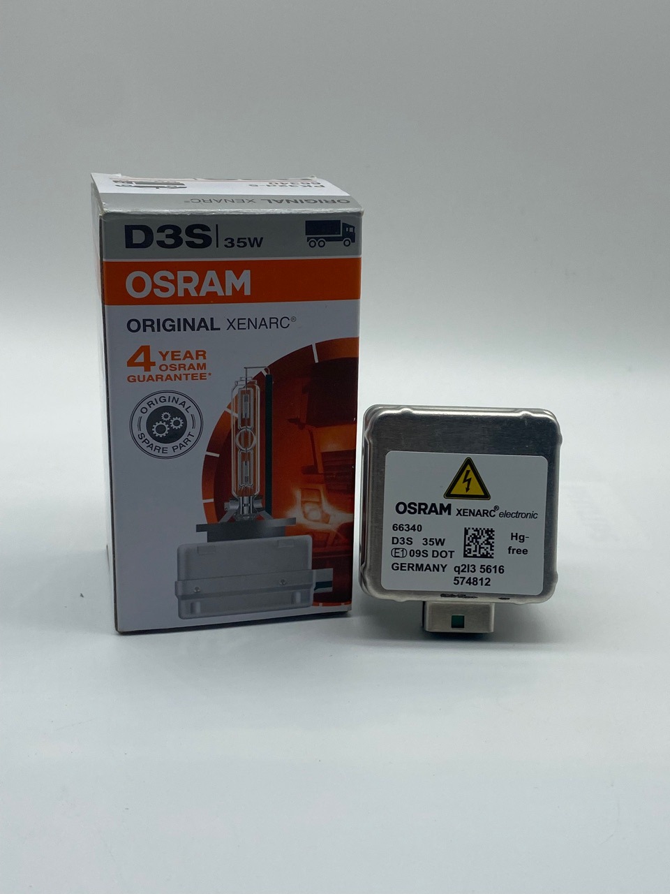 New German OSRAM D3S 35W 66340 4300K car xenon bulb original genuine goods