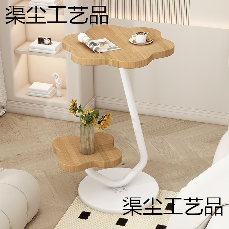 奶油风摆件茶几床边新款边几客厅网红家用简约床头柜小桌子小户型|undefined