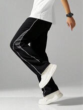 T 29315 Men's Black Retro Pants ���ź�ɫ���� ŷ���羳