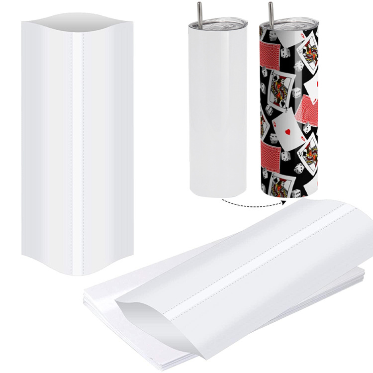 热升华热收缩套袖白色热升华热收缩套袖热转印全幅保温杯陶瓷杯