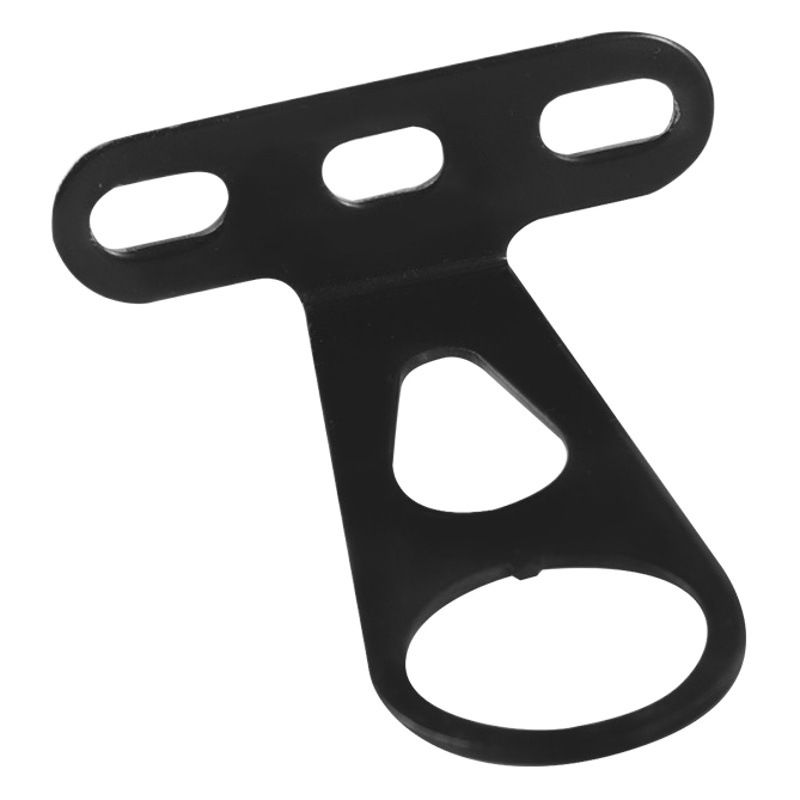 Bicicleta luz Tenedor Montaña Cesta Tenedor accesorios plegable bicicleta cesta carretilla elevadora cesta soporte de cesta titular de la lámpara titular