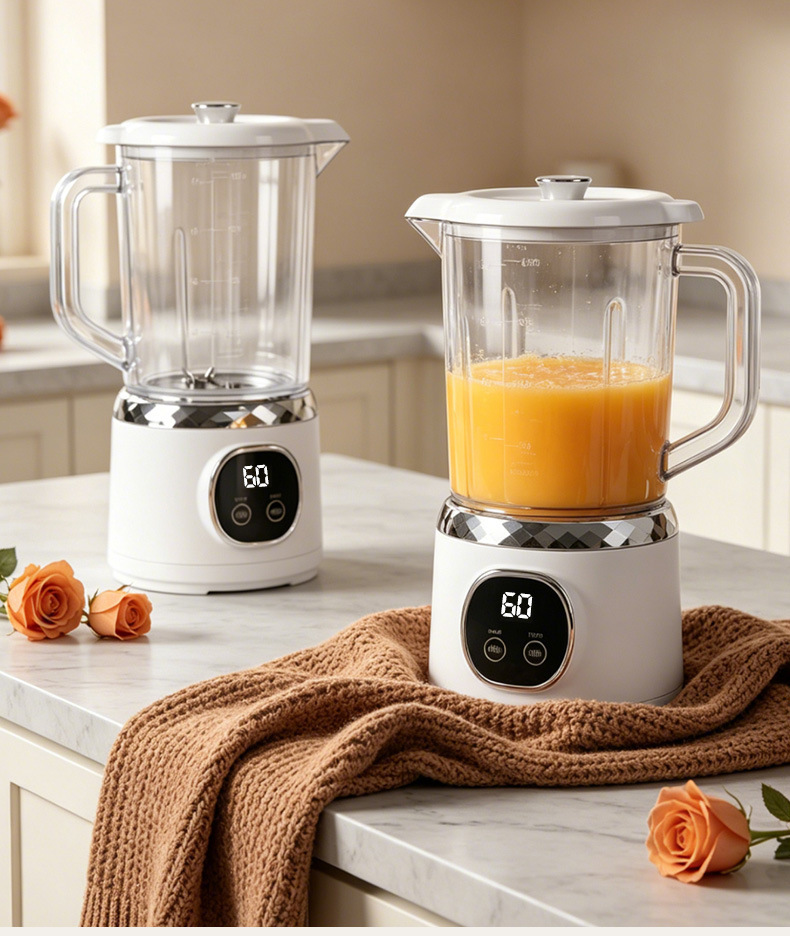 Cross-Border Best-Selling Dual-Blade Juicer Blender Fruit Juice Cup Household Commercial Small Multi-Function Large Capacity