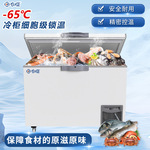 超低温冰柜水产商用-60度家用卧式海鲜蔬菜肉冷藏箱低温酒店冰箱